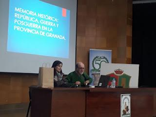 Conferencia Memoria histórica, república, guerra y posguerra en la provincia de Granada