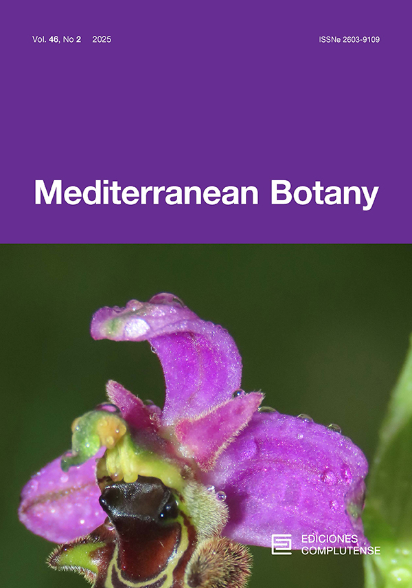 Cover Mediterranean Botany 46 (2)2025