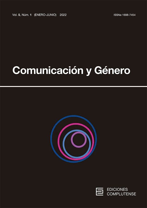 Cubierta de Comunicación y Género Vol. 5, Núm. 1 (2022)