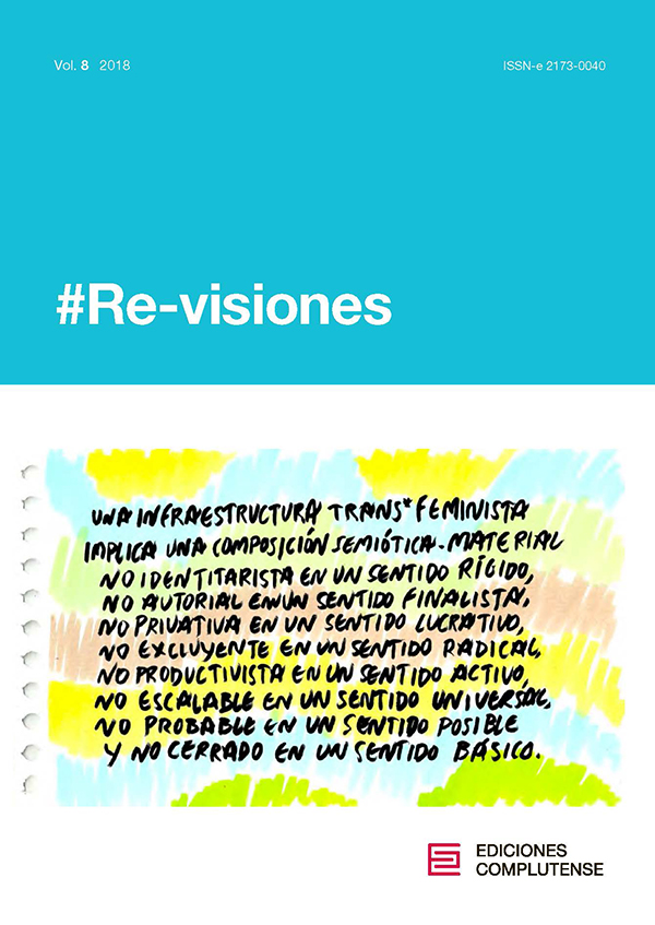 Cubierta Re-visiones 8 (2018)