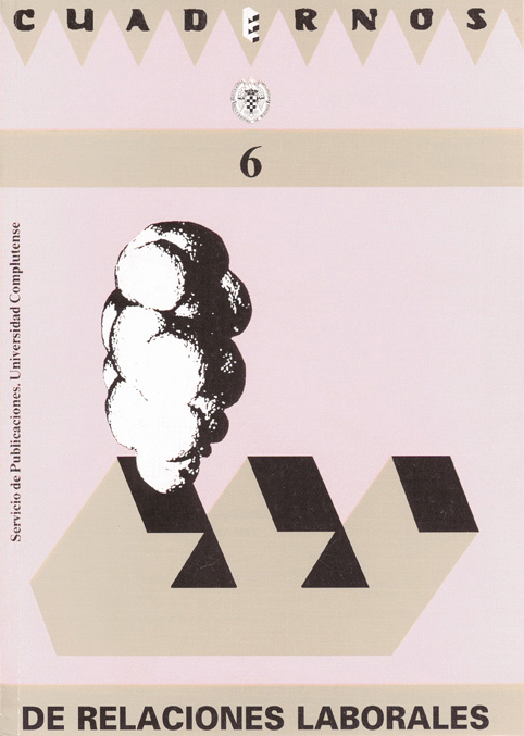 					View Vol. 6 (1995): Monográfico: La inserción social y laboral de las mujeres
				