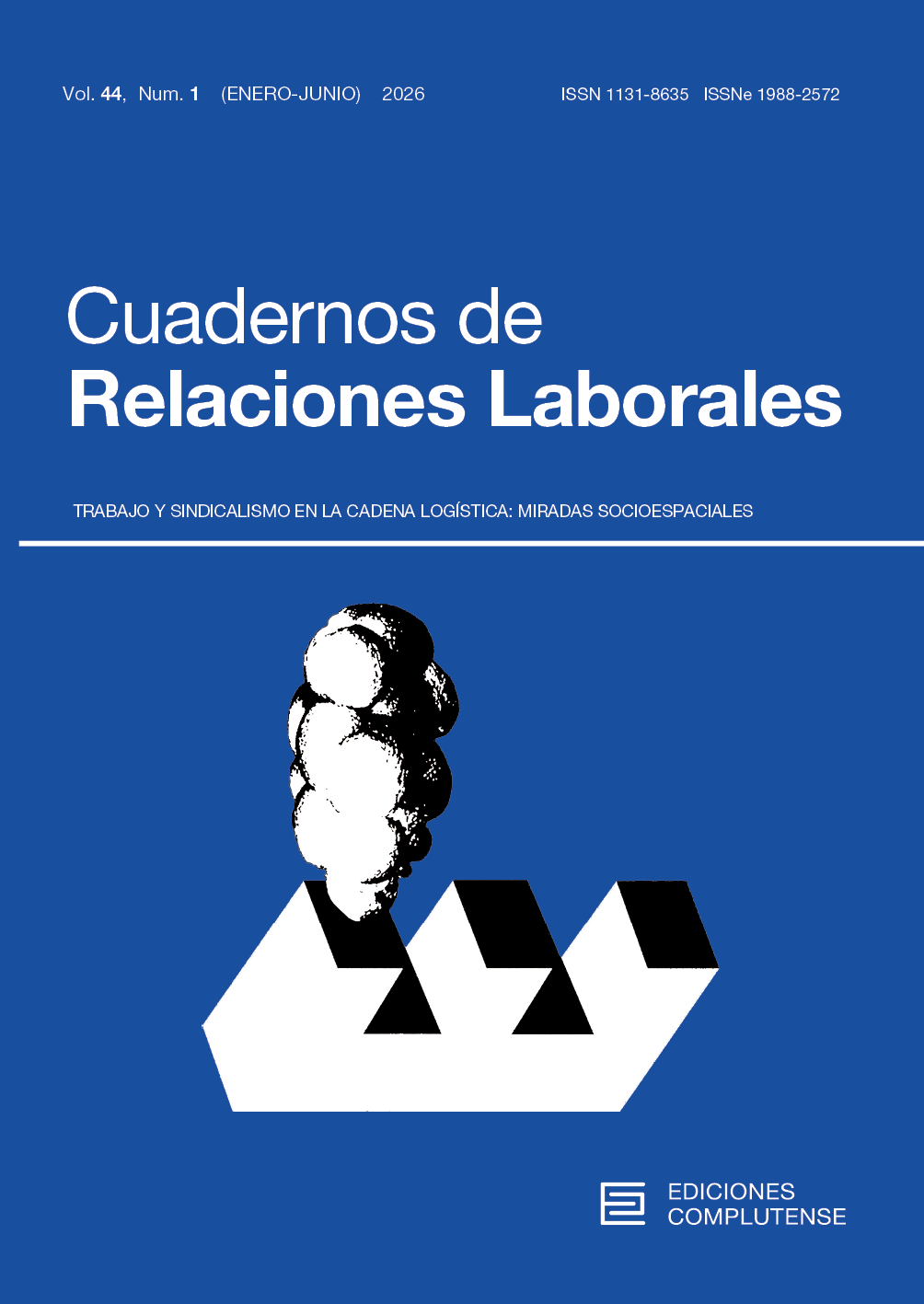 Cubierta Cuadernos de Relaciones Laborales 44 (1) 2026