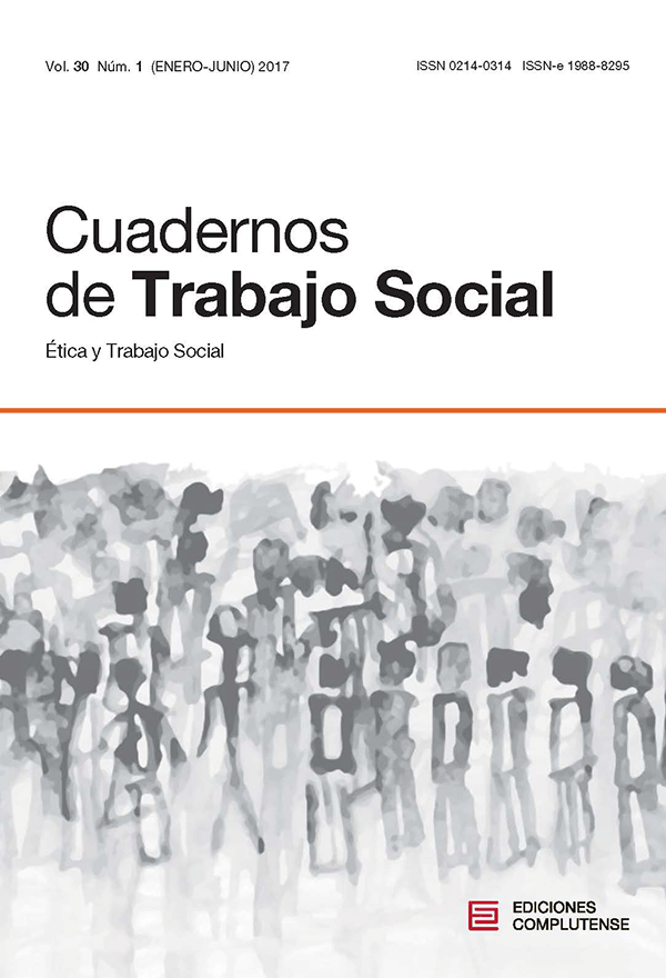 Cubierta Cuadernos de Trabajo Social vol 30-1 (2017)