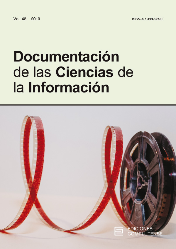 Documentación de las Ciencias de la Información Vol. 42 (2019): Documentación cinematográfica