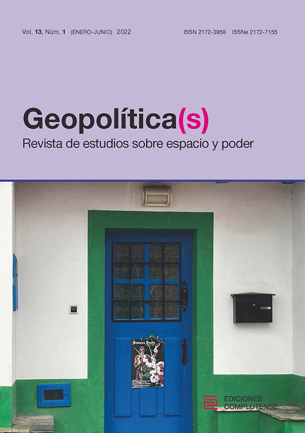 Cubierta Geopolítica (s) 13 (1) 2022