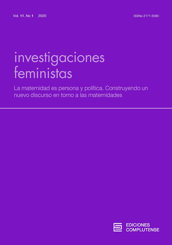 cubierta Investigaciones Feministas 11-1 (2020)