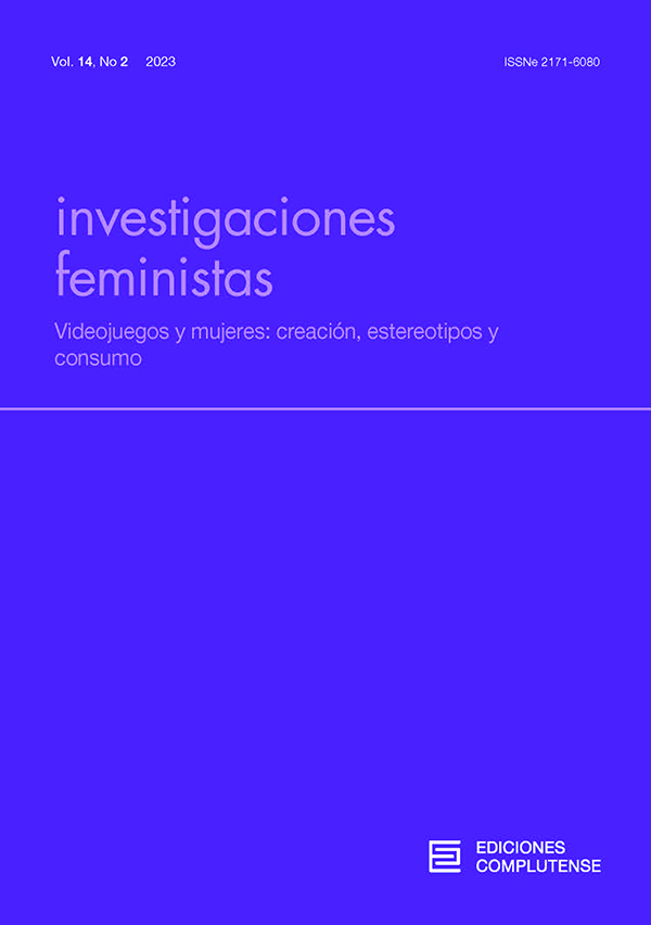 Cubierta Investigaciones Feministas 14 (2)2023