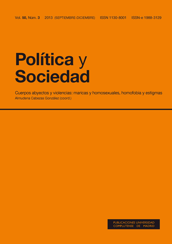 cubierta Política y Sociedad vol 50 nº3 (2013)