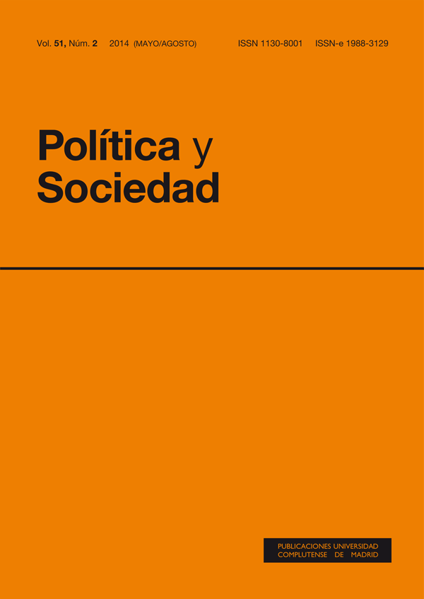 Cubierta de Política y Sociedad Vol 51, No 2 (2014)