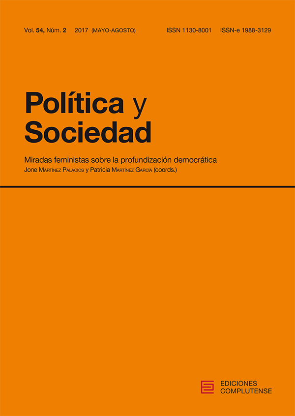 Cubierta de Política y Sociedad Vol. 54, Núm. 2 (2017)