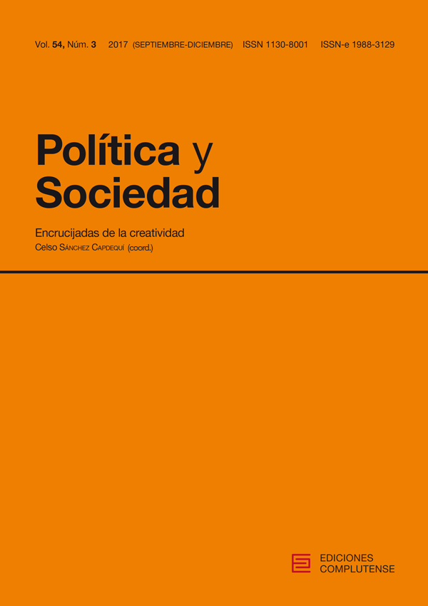Cubierta de Política y Sociedad Vol. 54, Núm. 3 (2017)