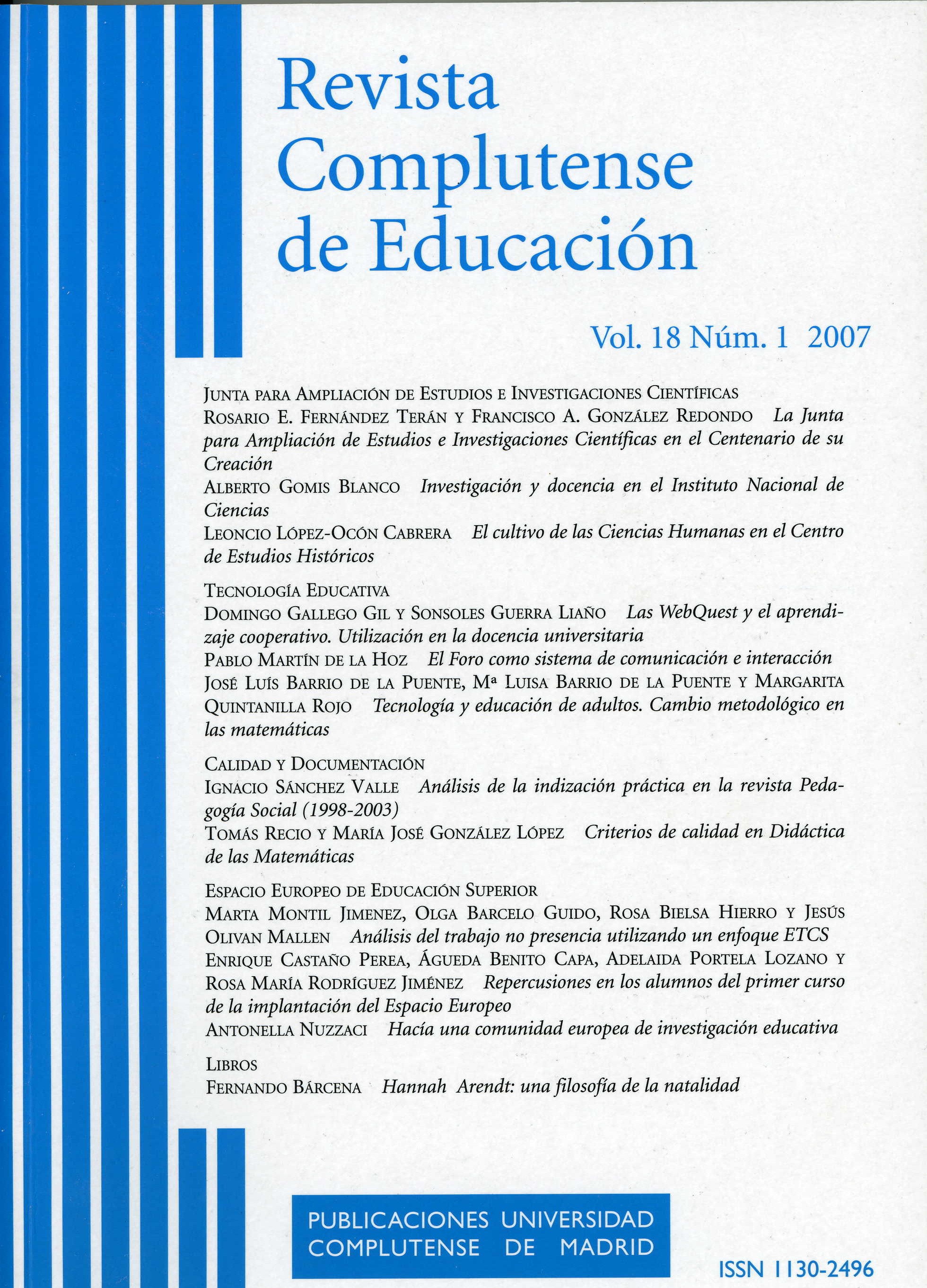 					Ver Vol. 18 Núm. 1 (2007)
				