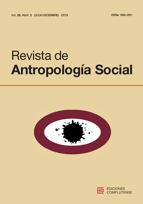 Cubierta de Revista de Antropología Social Vol. 28, Núm. 2 (2019) Economía social y solidaria, emprendimiento social y economía popular en la sociedad post-crisis