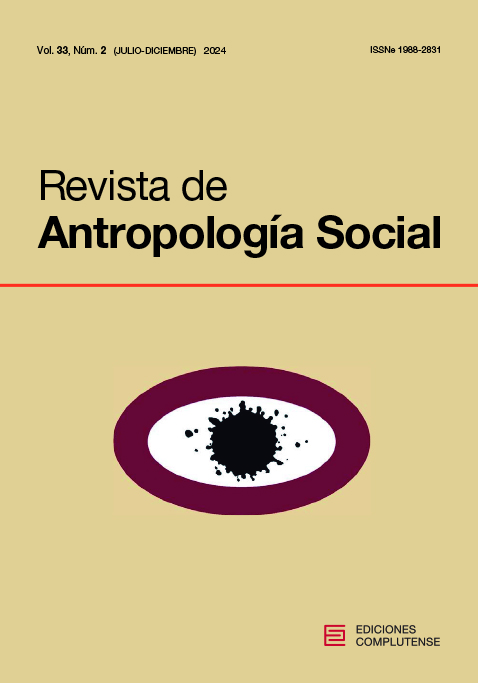 Cubierta Revista de Antropología Social 33(2) 2024