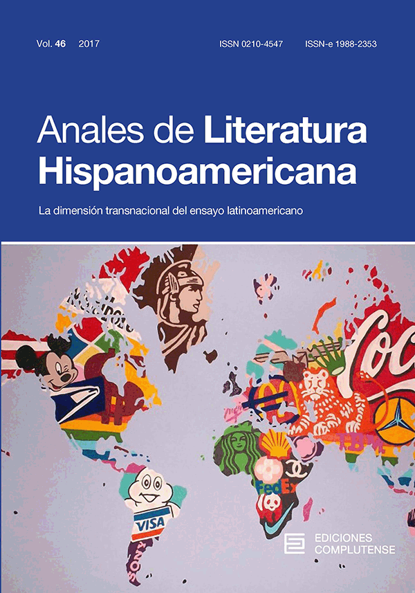 Cubierta Anales de Literatura Hispanoamerica vol 46 (2017)
