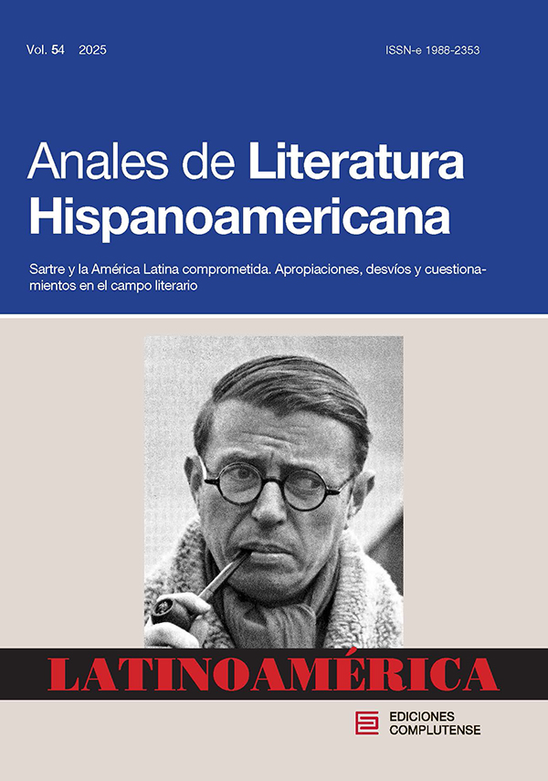 Cubierta Anales de Literatura Hispanoamericana 54 (2025)