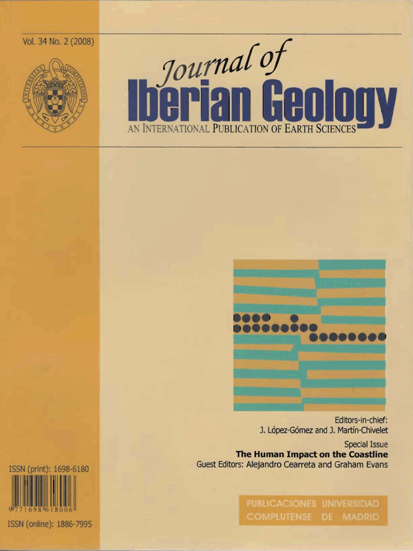 Cover Journal of Iberian Geology vol 34 nº2 (2008)