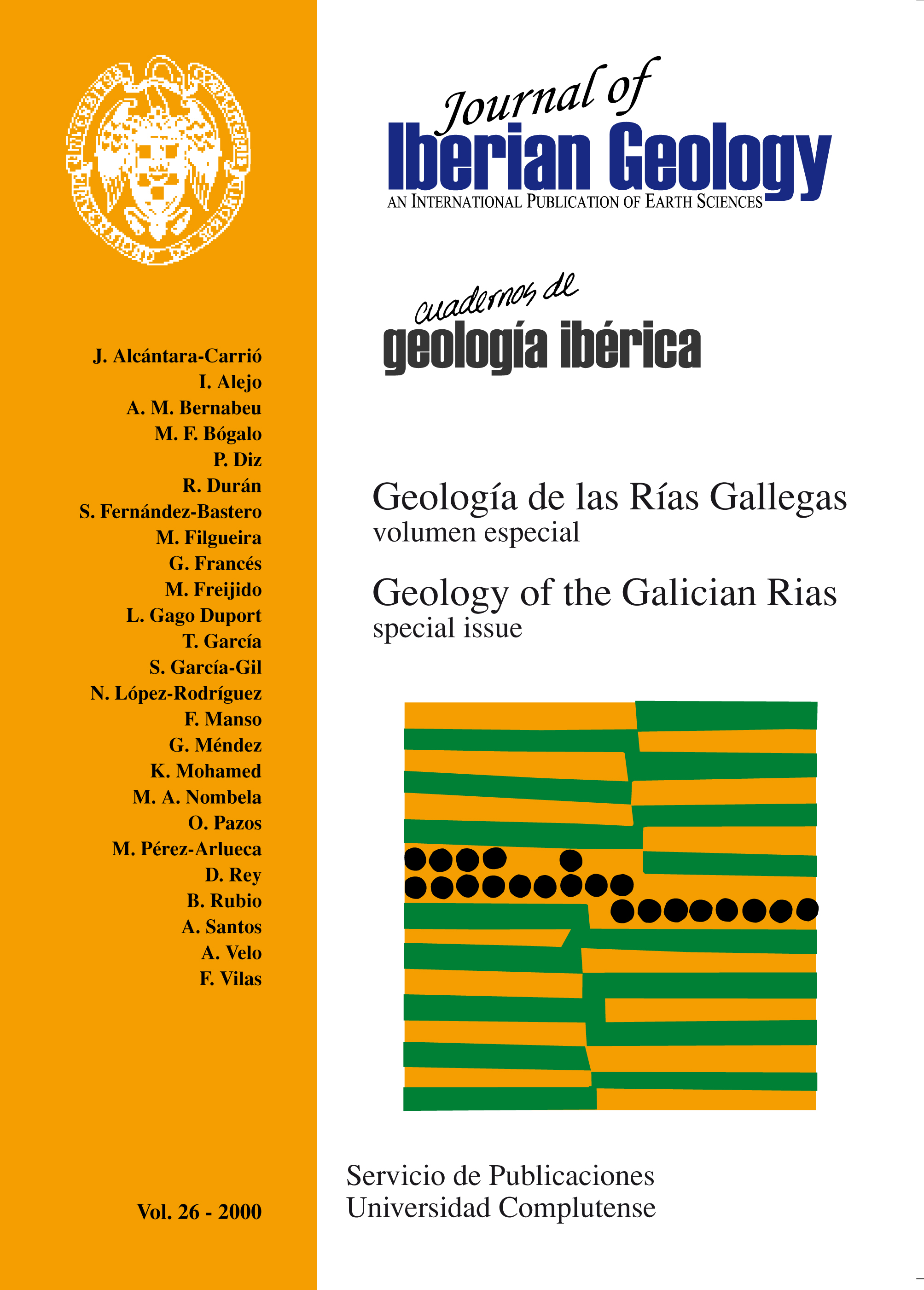 					View Vol. 26 (2000): Geology of the Galician Rias
				