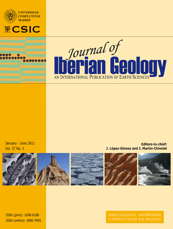 Cubierta Journal of Iberian Geology vol 37 nº1 (2011)