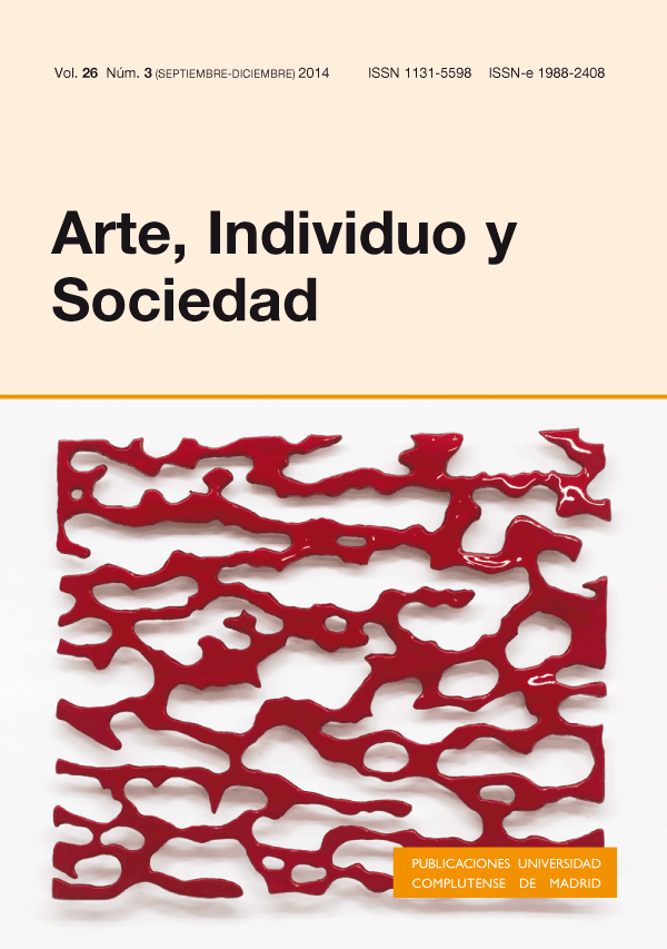 Cubierta de Arte, Individuo y Sociedad Vol. 26, Núm. 3 (2014)