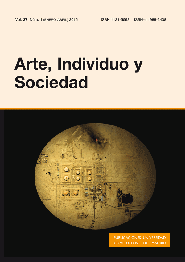 Cubierta de Arte, Individuo y Sociedad Vol. 27, Núm. 1 (2015)