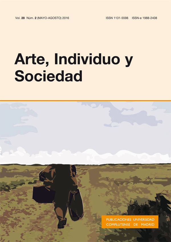 Cubierta de Arte, Individuo y Sociedad Vol. 28, Núm. 2 (2016)