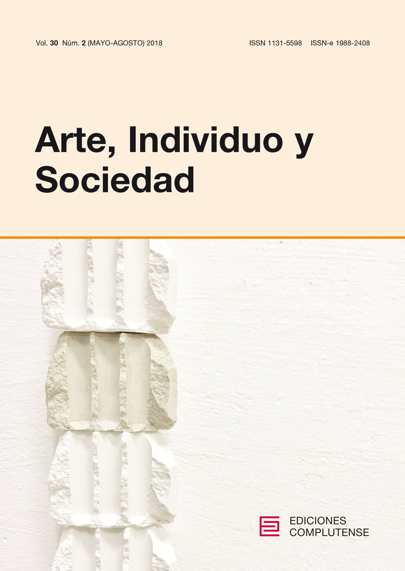 Cubierta de Arte, Individuo y Sociedad Vol. 30, Núm. 2 (2018)