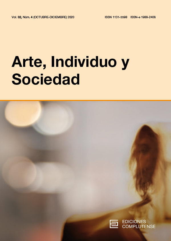 Cubierta de Arte, Individuo y Sociedad Vol. 32 Núm. 4 (2020)