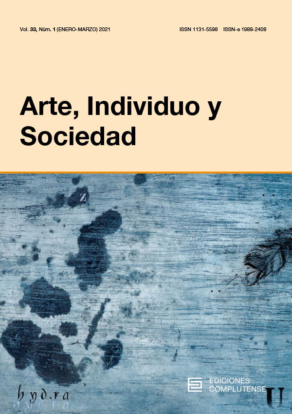 Cubierta de Arte, Individuo y Sociedad Vol. 33 Núm. 1 (2021)