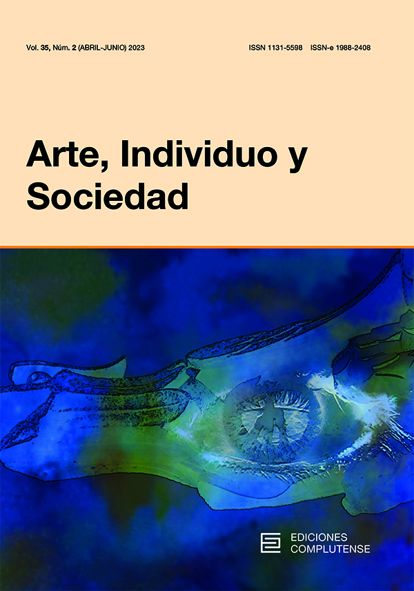 Cubierta Arte, Individuo y Sociedad 35(2) 2023