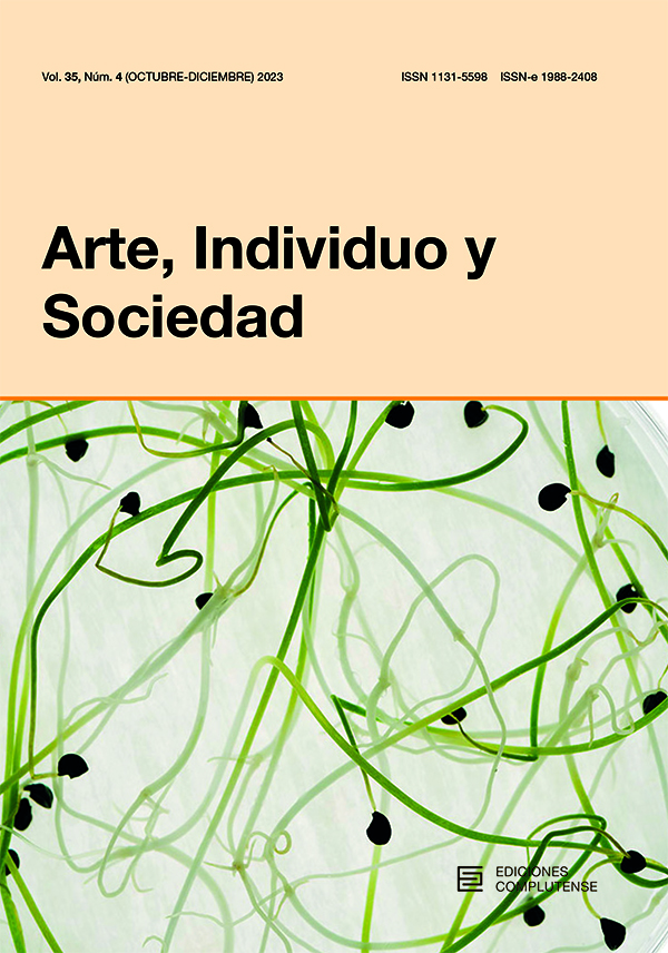 Cubierta Arte, Individuo y Sociedad 35(4) 2023