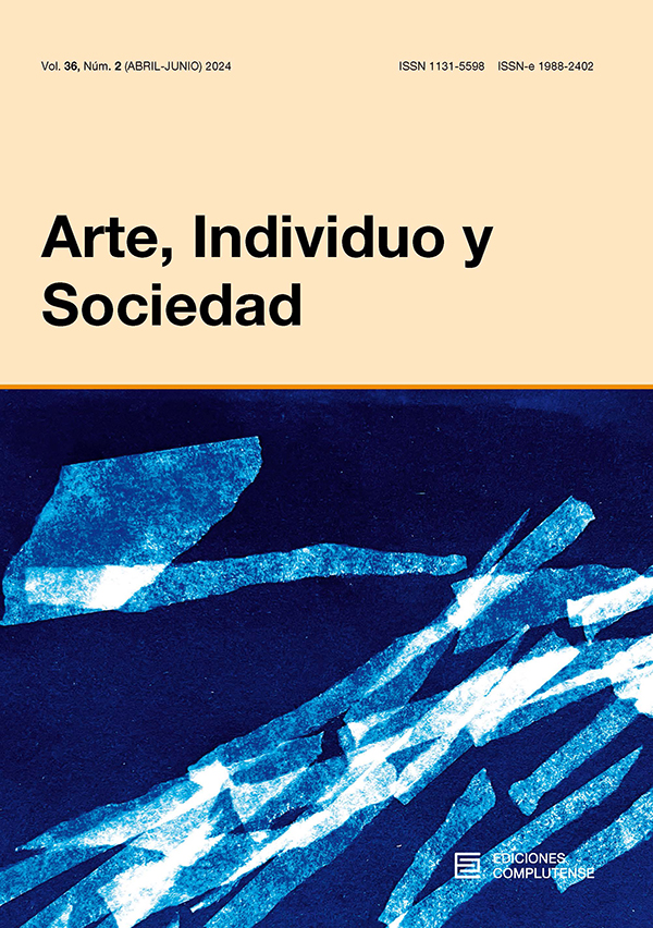 Cubierta Arte, Individuo y Sociedad 36 (2)2024