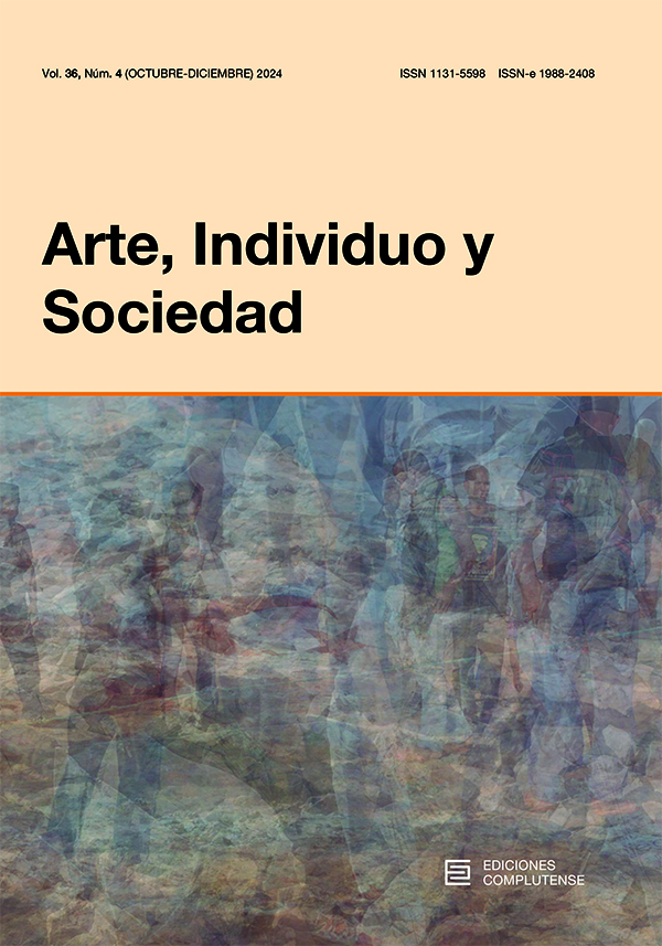 Cubierta Arte, Individuo y Sociedad 36(4) 2024