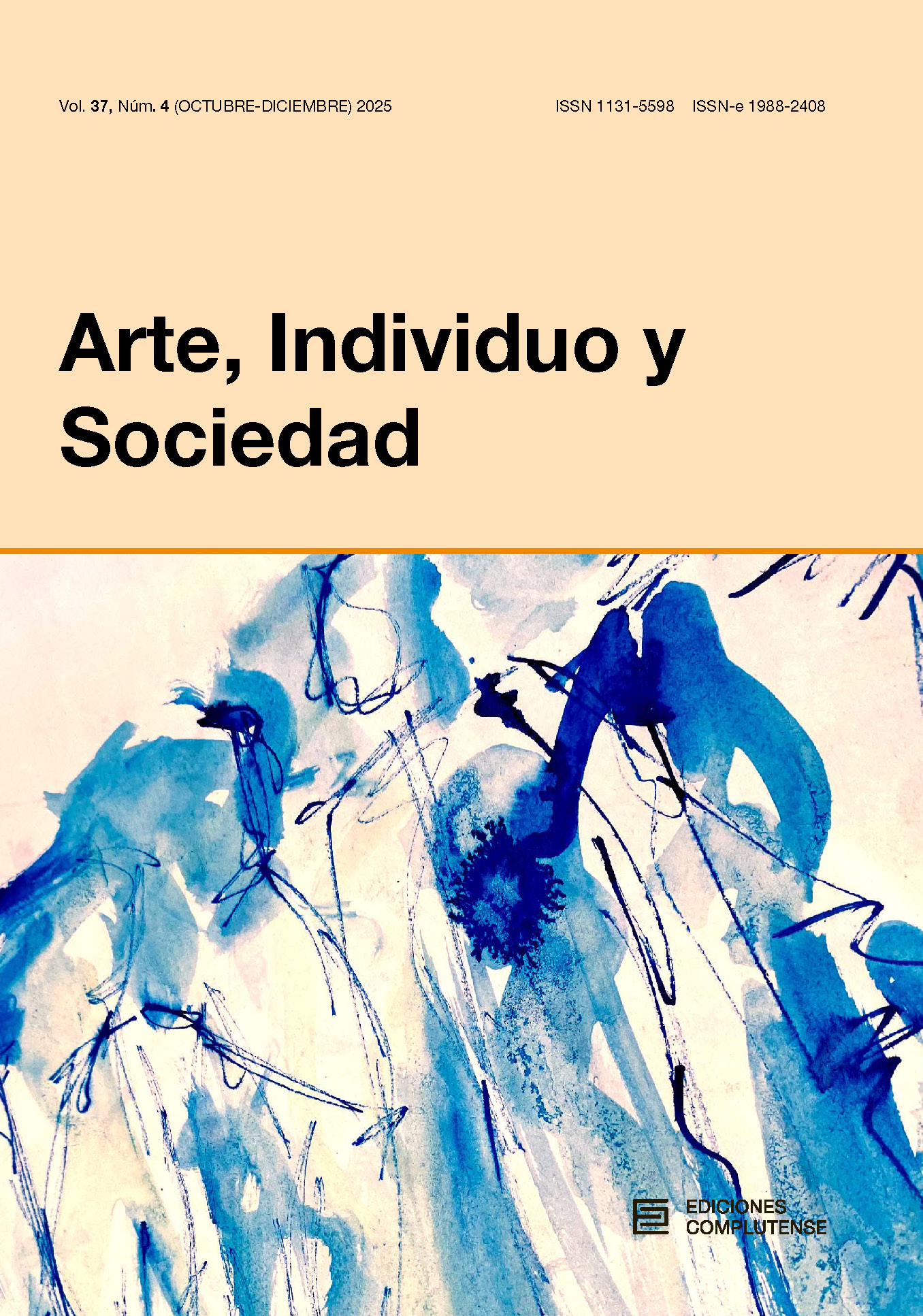 Cubierta Arte, Individuo y Sociedad 37(4) 2025