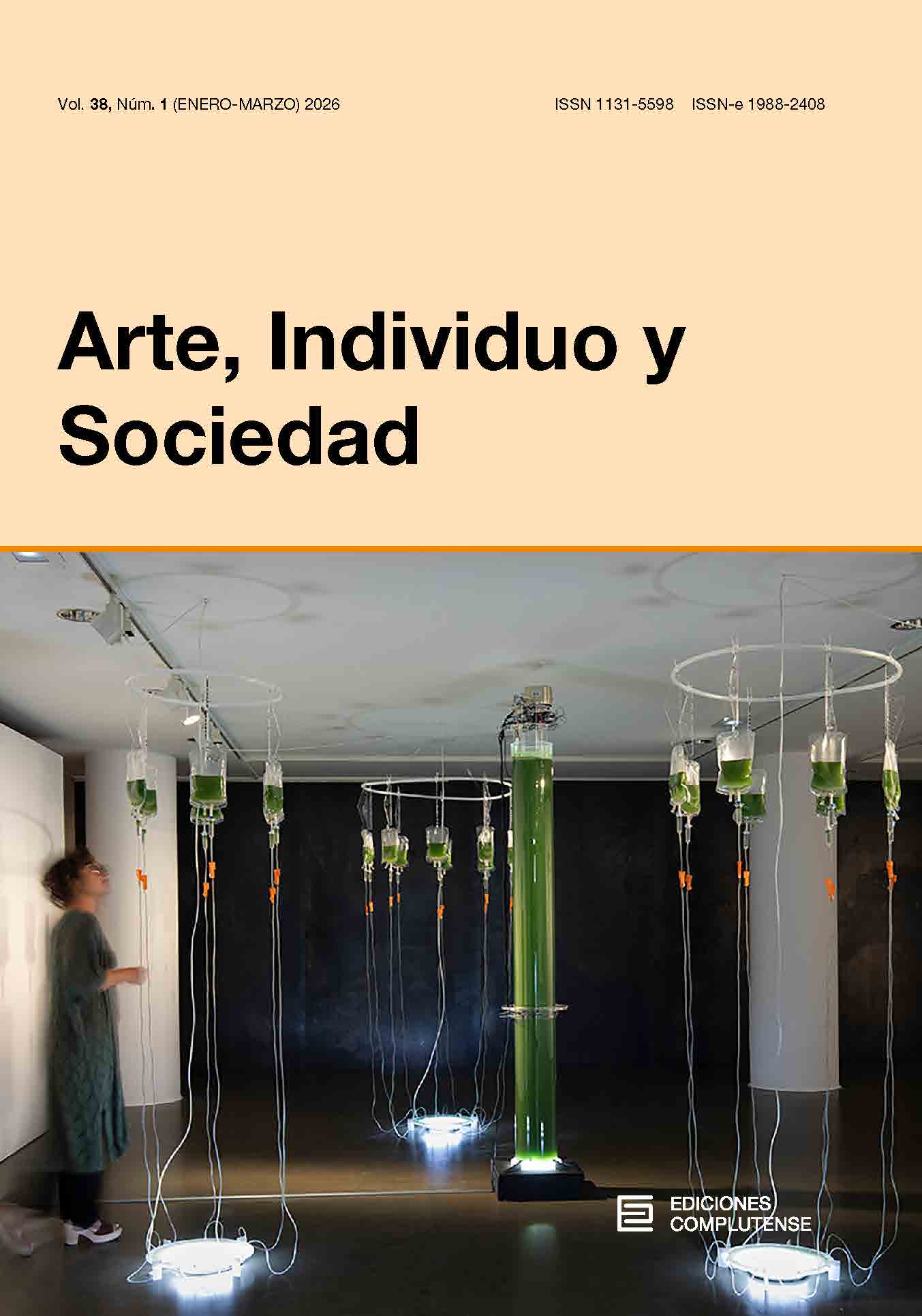 Cubierta Arte, Individuo y Sociedad 38(1) 2026