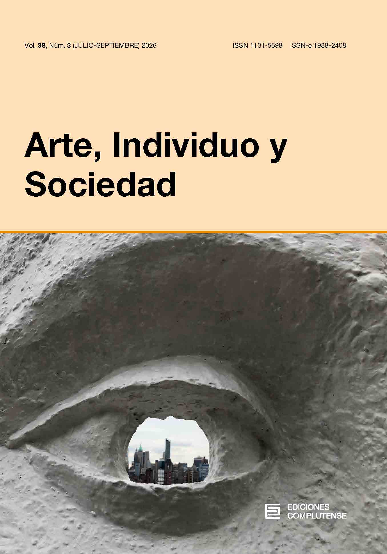Cubierta Arte, Individuo y Sociedad 38(3) 2026