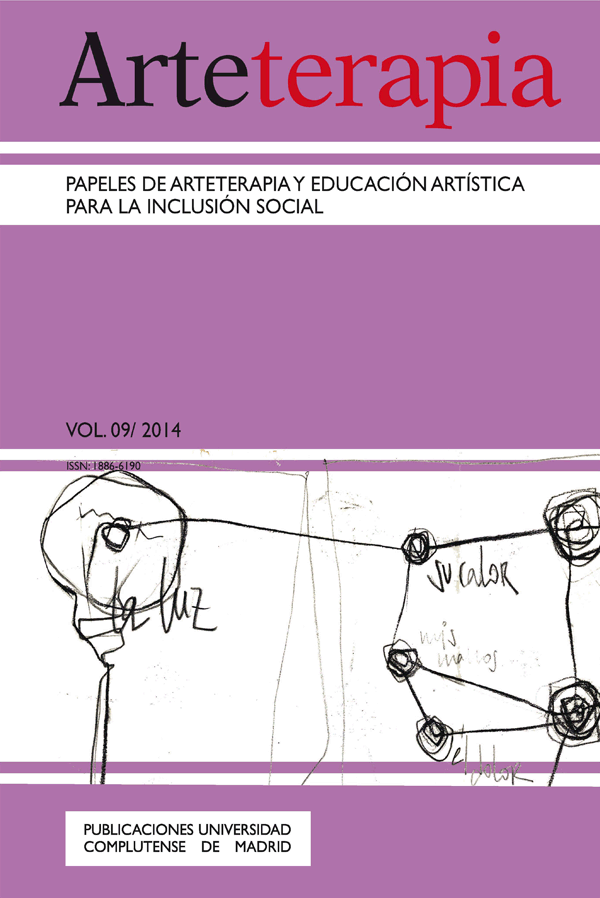 Cubierta Arteterapia vol 9 (2014)