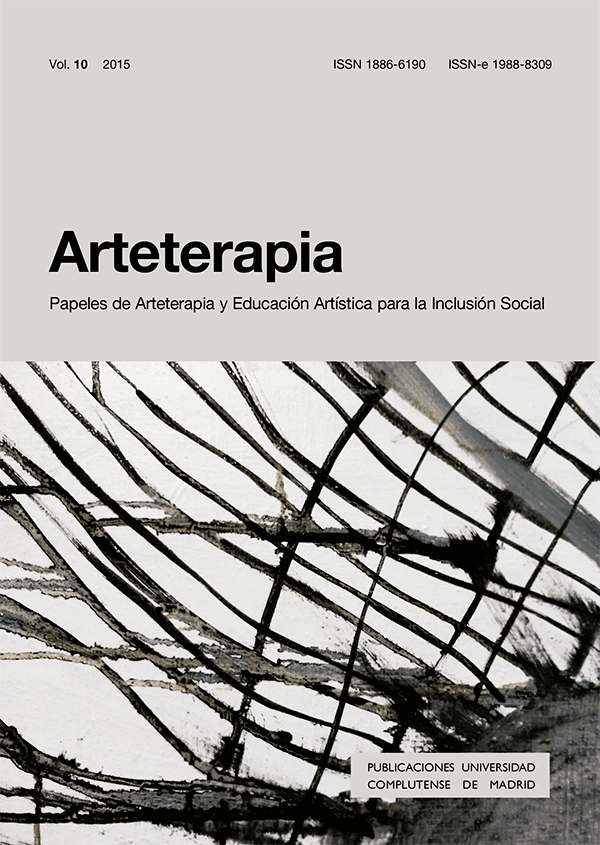 Cubierta de Arteterapia. Papeles de arteterapia y educación artística para la inclusión social Vol. 10