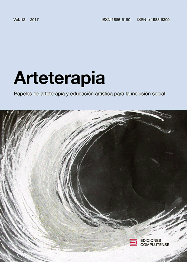 Cubierta Arteterapia vol 12 (2017)