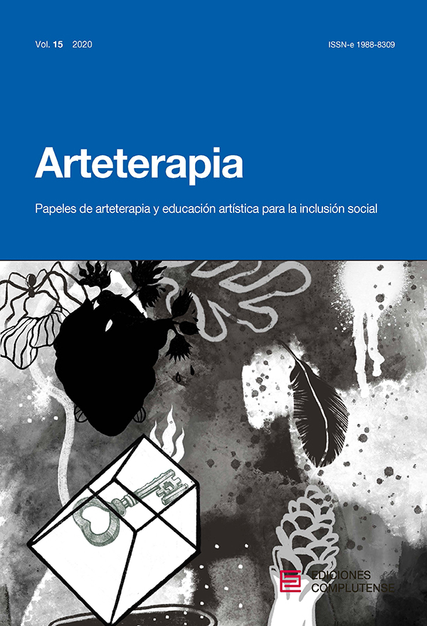 Cubierta Arteterapia vol 15 (2020)