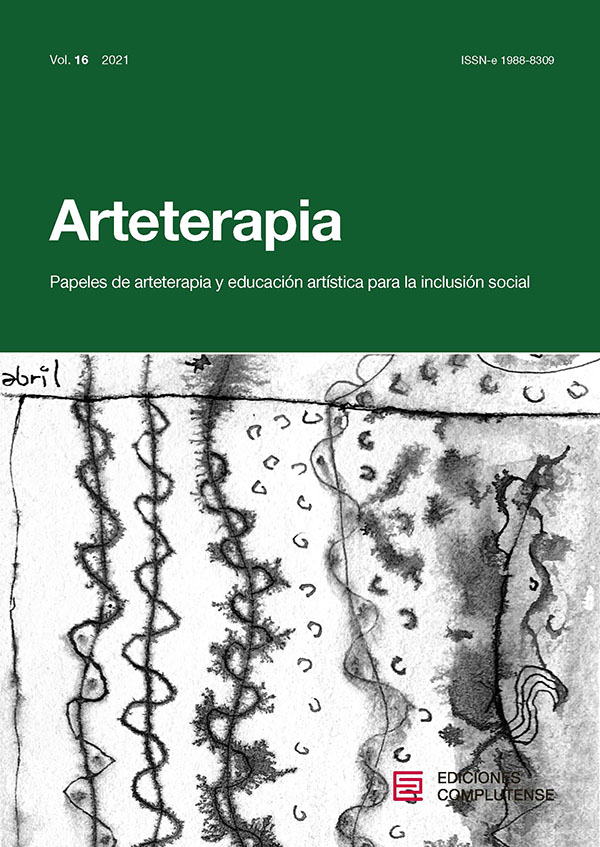Cubierta Arteterapia vol 16 (2021)
