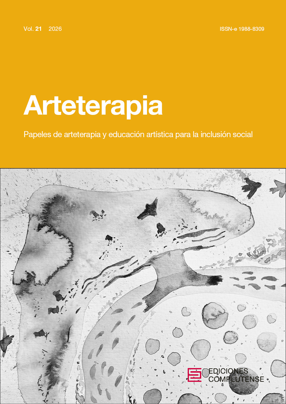 Cubierta revista Arteterapia n.º 21, año 2026