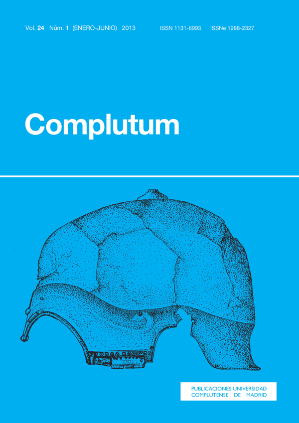 Cubierta Complutum vol 23-1 (2013)
