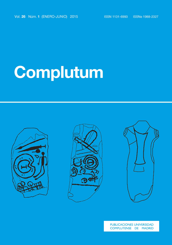 Cubierta Complutum 26-1 (2015)