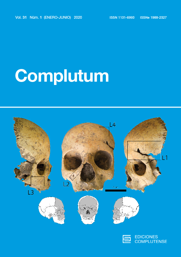 Cubierta de Complutum Vol. 31 Núm. 1 (2020)