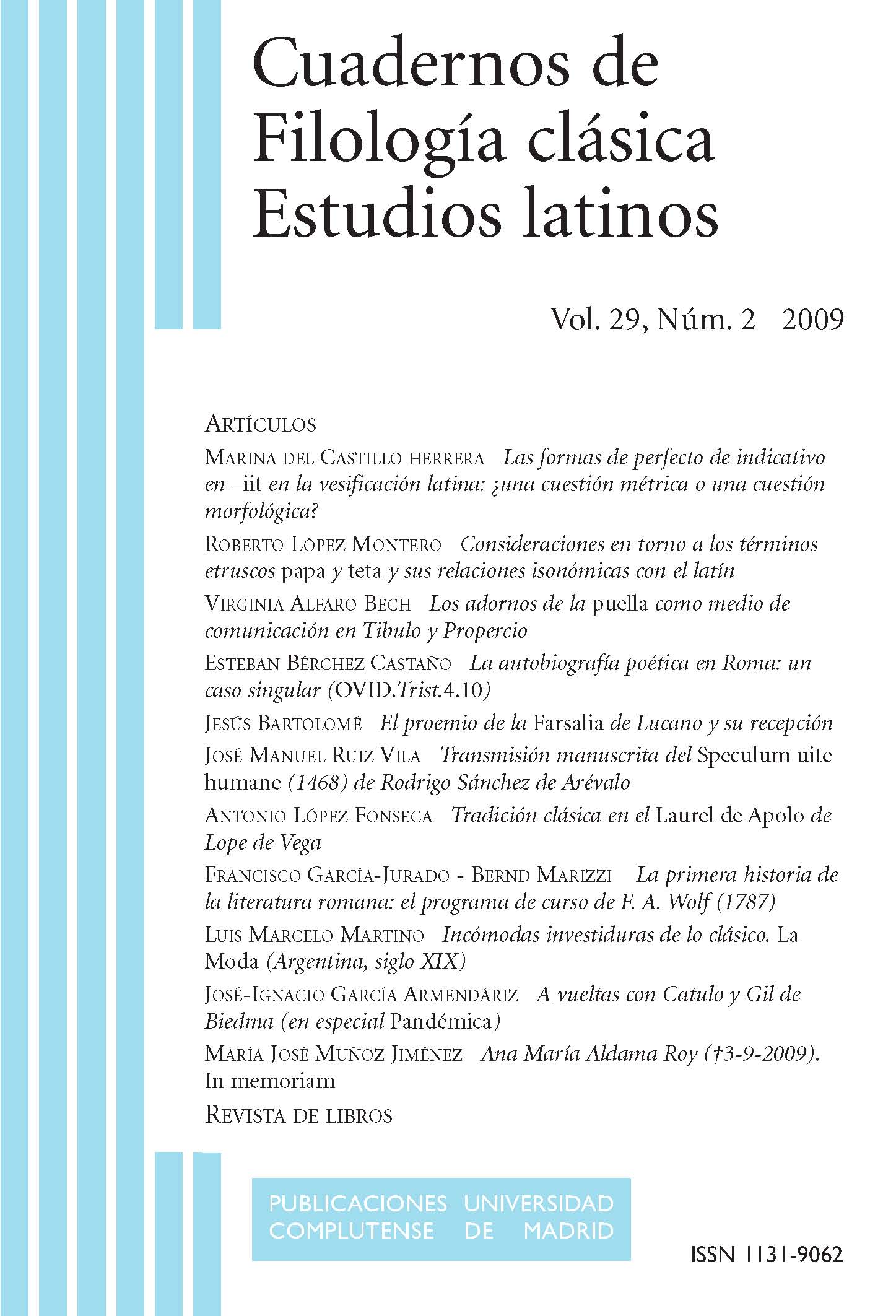 					Ver Vol. 29 Núm. 2 (2009)
				