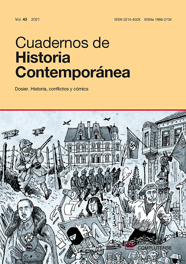 Cubierta Cuadernos de Historia Contemporánea vol 43 (2021)
