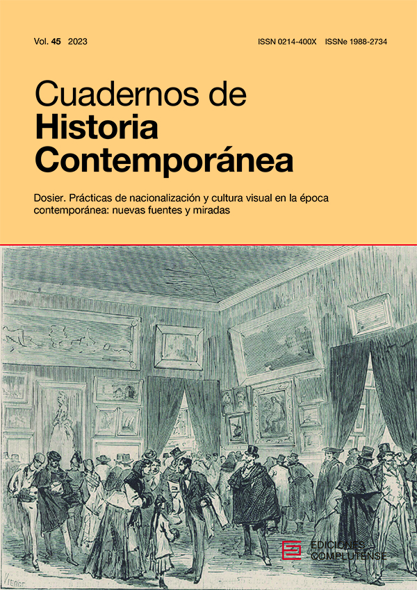 Cubierta Cuadernos de Historia Contemporánea 45 (2023)