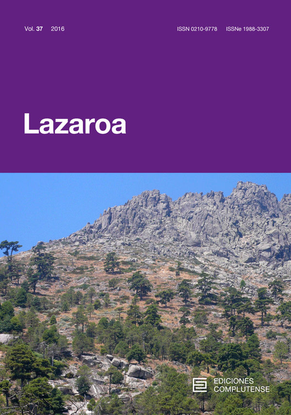 cover Lazaroa 37 (2016)