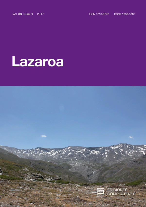 Cover Lazaroa 38(1)